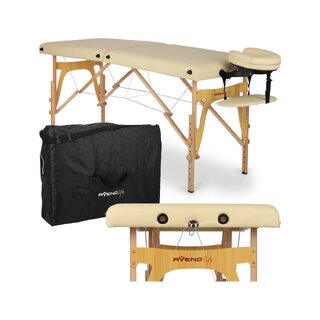 Mesa de massagem portátil Sonia Light Bege