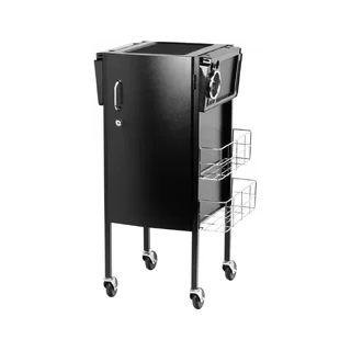 Carrinho de cabeleireiro - Gabbiano Deluxe 500 preto