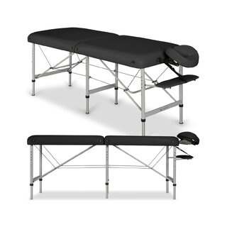 Mesa de massagem Medmal Alu 70 Vinyl Flex K015 Preto