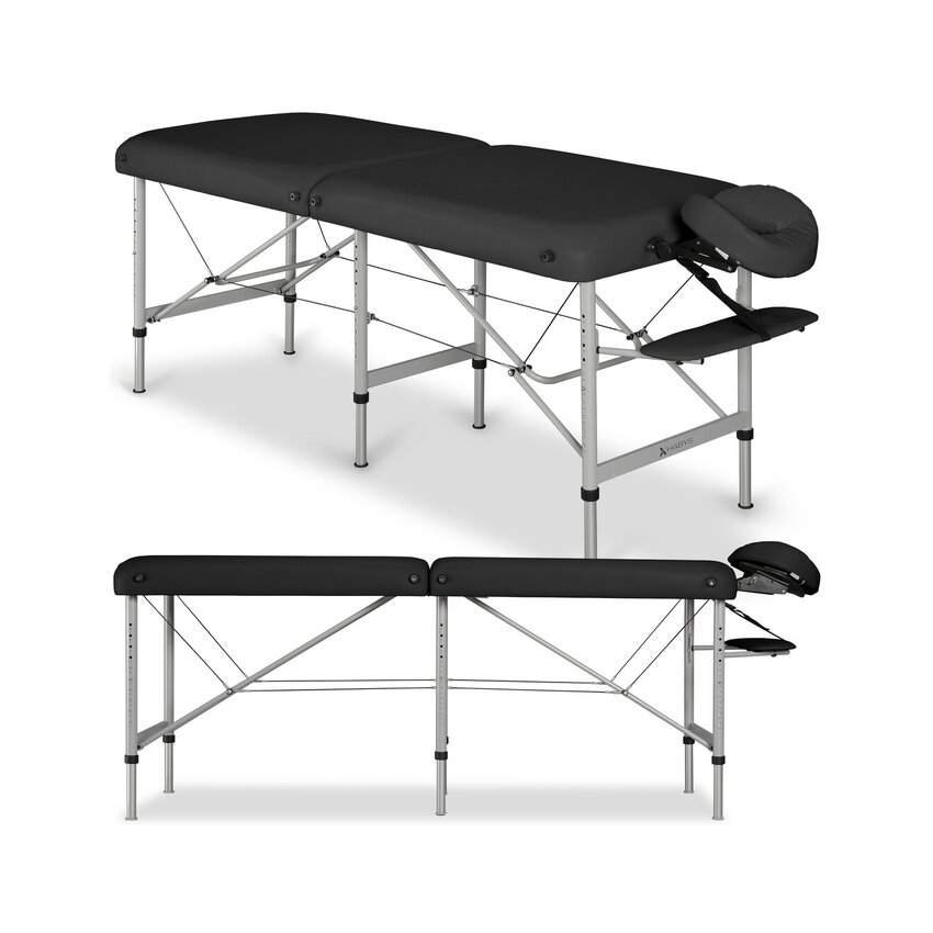 Mesa de massagem Medmal Alu 70 Vinyl Flex K015 Preto