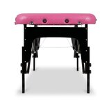 Mesa de massagem portátil exclusiva Estetic Rosa