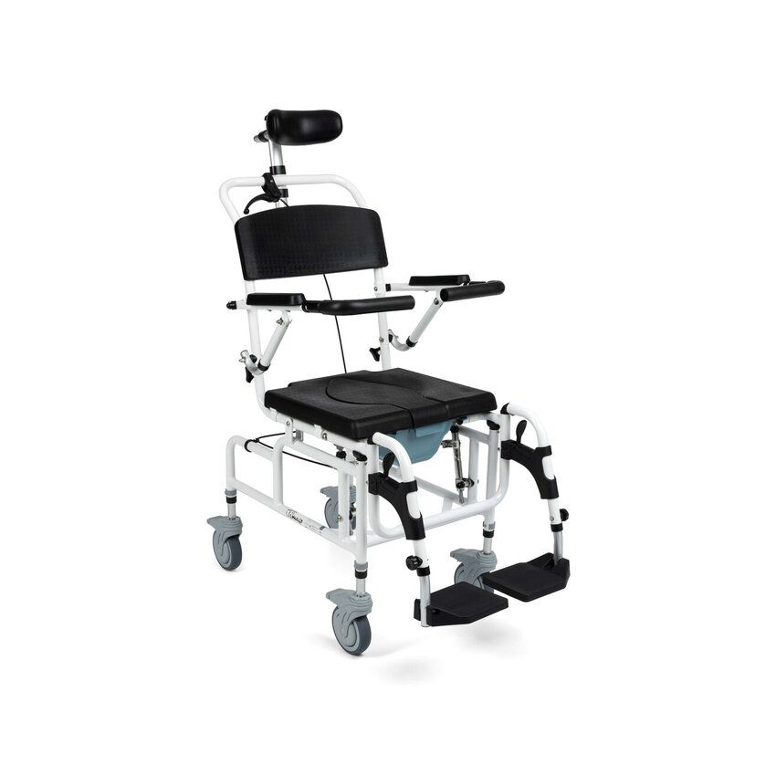 Cadeira de rodas para chuveiro e cômoda Tilt MASTER PLUS