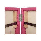 Mesa de massagem portátil exclusiva Estetic Rosa