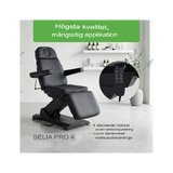 Cadeira de tratamento elétrica - Selia PRO 4 - preta