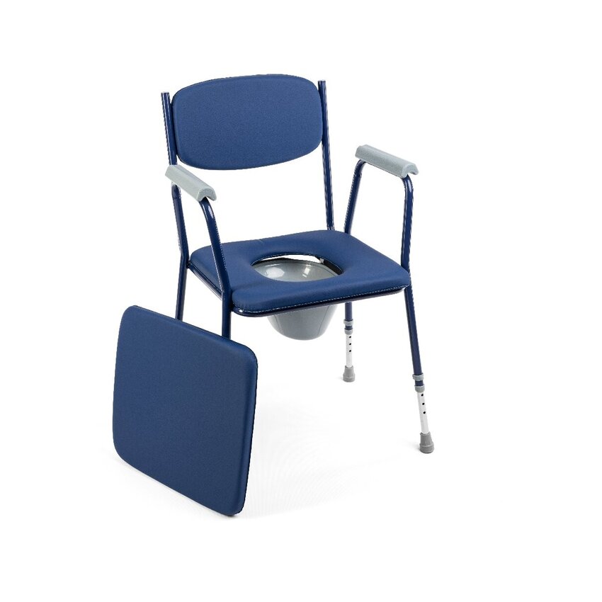 Assento sanitário estofado Azul TIM