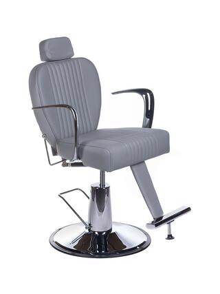 Cadeira de barbeiro OLAF Retro BH-3273 Cinza