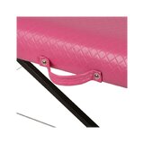 Mesa de massagem portátil exclusiva Estetic Rosa