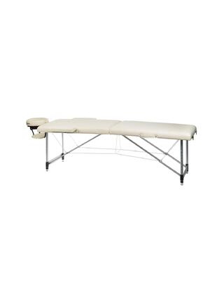 Mesa de massagem e reabilitação 60cm - Creme