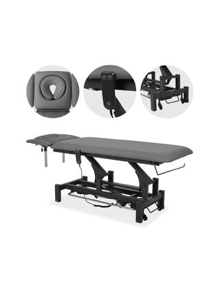 Cama de tratamento Fortis 4 ERGO, ajuste elétrico de altura - cinza