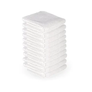 Toalhas para aquecedores de toalhas - 73x40cm 10 unidades brancas