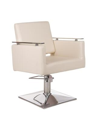 Cadeira de barbeiro MILO BH-6333 creme