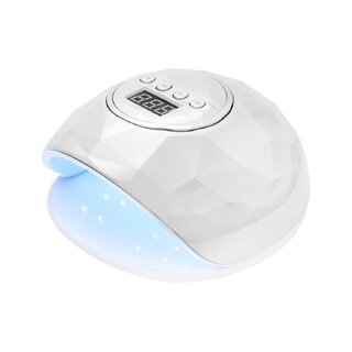 Lâmpada UV LED brilhante de 86W branca/prateada perolada