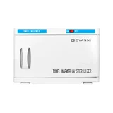 Aquecedor de toalhas com esterilizador UV 16 litros Branco