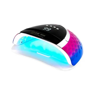 Lâmpada LED UV para unhas YC57 RN azul rosa 268W