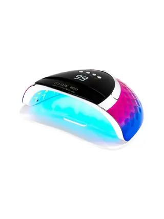 Lâmpada LED UV para unhas YC57 RN azul rosa 268W