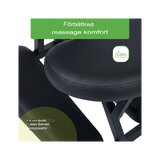 Cadeira de massagem energética - preta