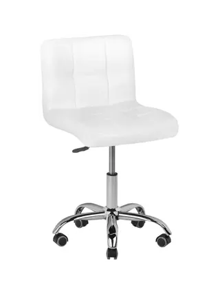 Cadeira clínica a-5299 com rodas - Branca