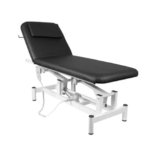 Mesa de massagem elétrica Swehealth para massagem 1 motor preta