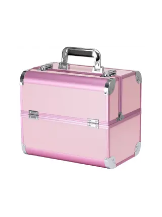 Bolsa de maquiagem profissional - Rosa