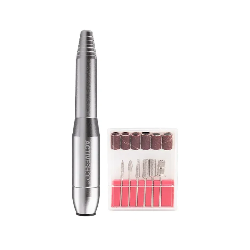 Lixa/Amolador de Unhas Elétrico – PRO203 – Prata
