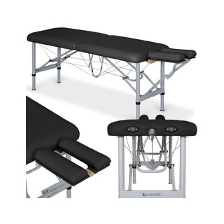 Chiro UltraLux 19, mesa quiroprática portátil - Preto