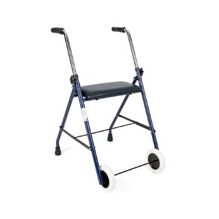 Andador de aço com 2 rodas