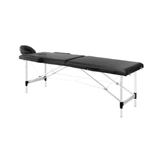Mesa de massagem dobrável BALANCE em alumínio - Preta
