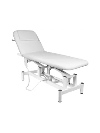 Mesa de massagem elétrica Swehealth White com 1 motor