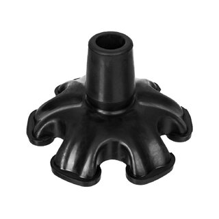 Sapato de borracha para muletas e bengalas