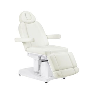 Cadeira de estética elétrica Azzurro 708A com 4 motores, branca