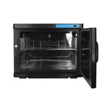 Aquecedor de toalhas com esterilizador UV 23 litros Preto