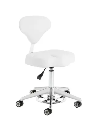 Cadeira de trabalho ergonômica - Azzurro 156f - branca como a neve