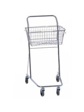 Carrinho de compras carrinho de laboratório com 1 cesto