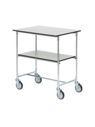Mesa rolante ESD com placas laminadas