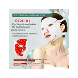 Máscara de luz vermelha LED 4D - Máscara facial
