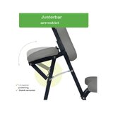 Cadeira de massagem Energy - cinza