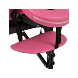 Mesa de massagem portátil exclusiva Estetic Rosa