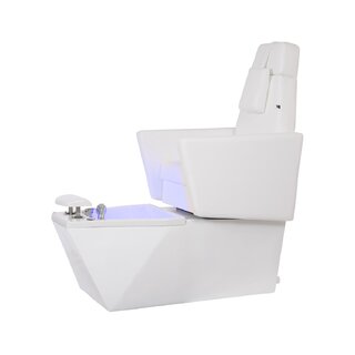 Cadeira de pedicure luxuosa com escalda-pés