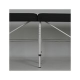 Mesa de massagem Medmal Alu 70 Vinyl Flex K015 Preto