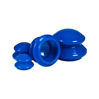 Ventosas de massagem de silicone - conjunto de ventosas