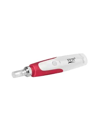Caneta Microneedle - SYIS 03 branca-vermelha
