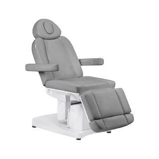Cadeira de estética elétrica Azzurro 708A com 4 motores, cinza