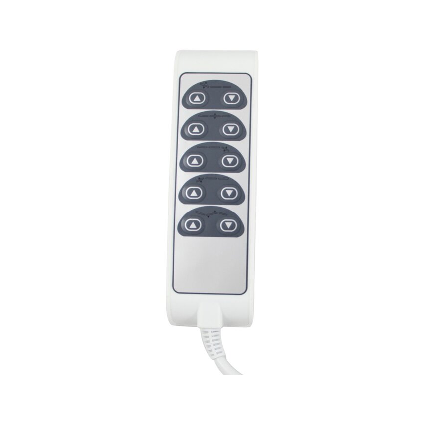 Controle manual de 5 motores