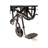 Cadeira de rodas extra larga 56 cm estrutura reforçada – Capacidade de peso: 225 kg