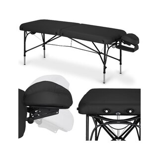 Mesa de massagem Smart Alu 70 Vinyl Flex K015 Preto