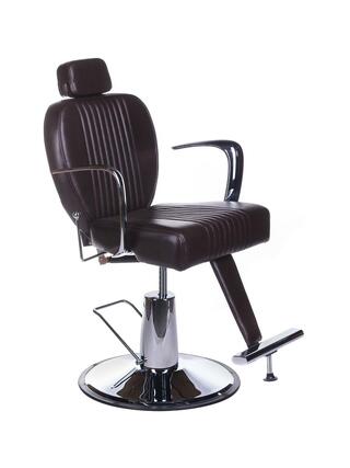 Cadeira de barbeiro OLAF Retro BH-3273 marrom