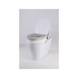 Almofada macia para assento sanitário elevado