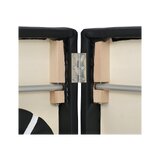 Mesa de massagem portátil exclusiva Estetic Black Comfy Base K515
