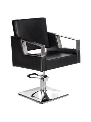 Cadeira de barbeiro preta Arturo BR-3936A