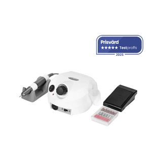 Lima de unha elétrica - Furadeira de unha Activ Power J202 branca 65W